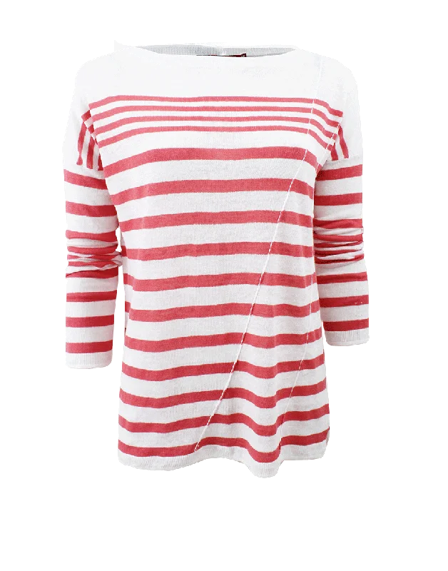 Christa Striped Pullover