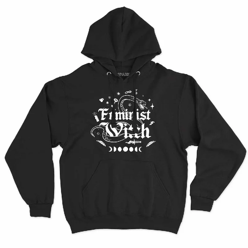 Feminist Witch Halloween Feminist Hoodie