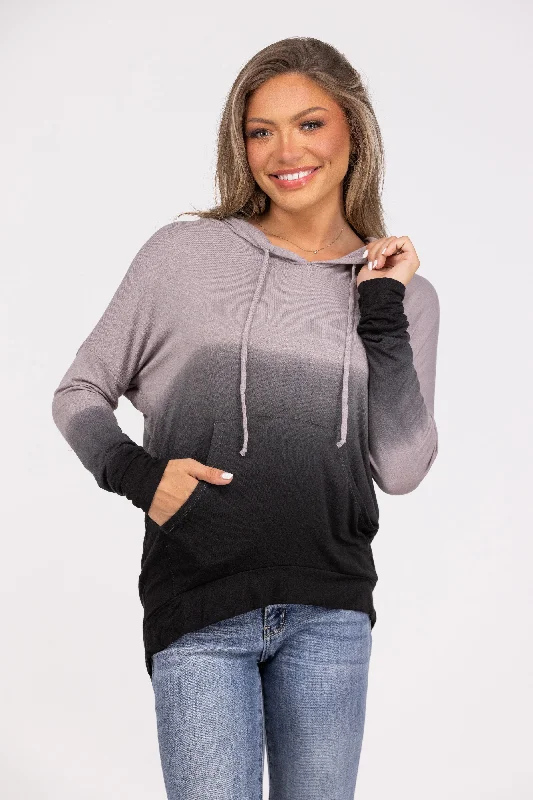 Celebrate Good Things Women's Ombre Hoodie Top