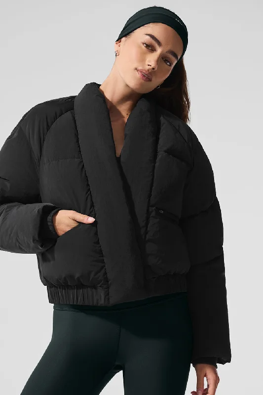 Stargazing Puffer - Black