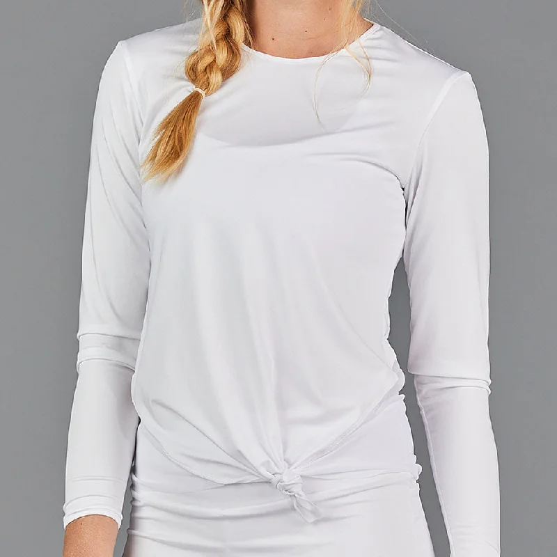 Juliette Knotted Long-Sleeve Top