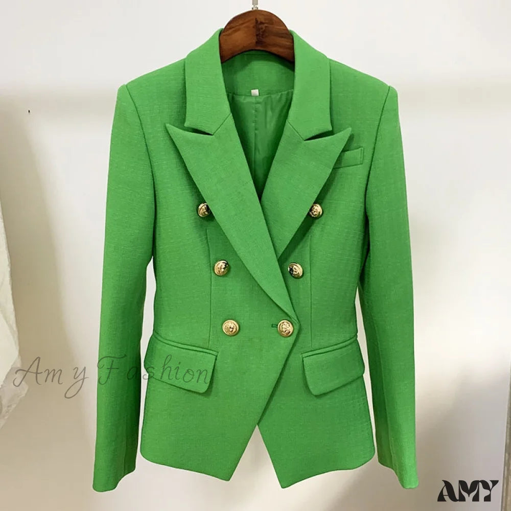 Amy Fashion - Fashion Designer Textured Blazer