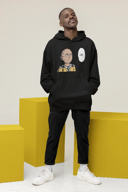 Ok- One Punch Man:  Anime- Winter Hoodies