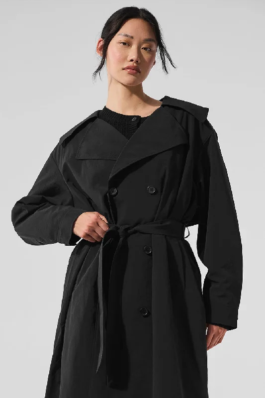 Daybreak Long Coat - Black