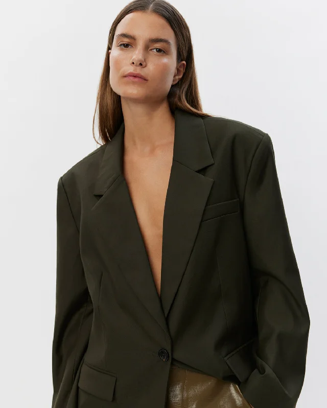 ERZASW BLAZER - olive