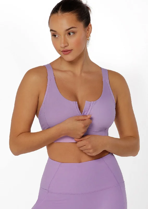 Lorna Jane Ultimate Excel Sports Bra - Lilac Buzz