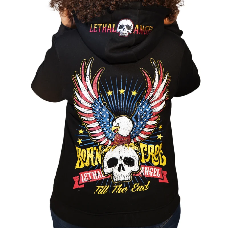 Born Free Zip Up Women's Hoodie