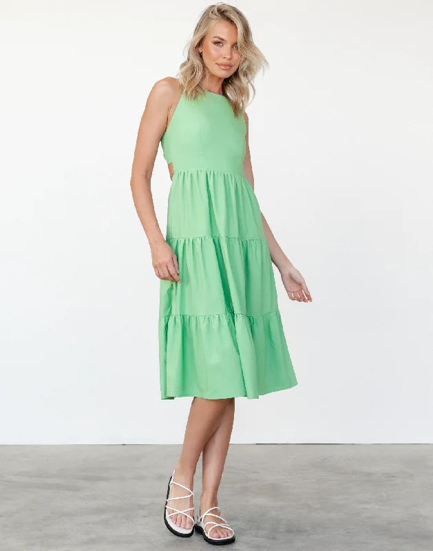 Franke Midi Dress (Green)