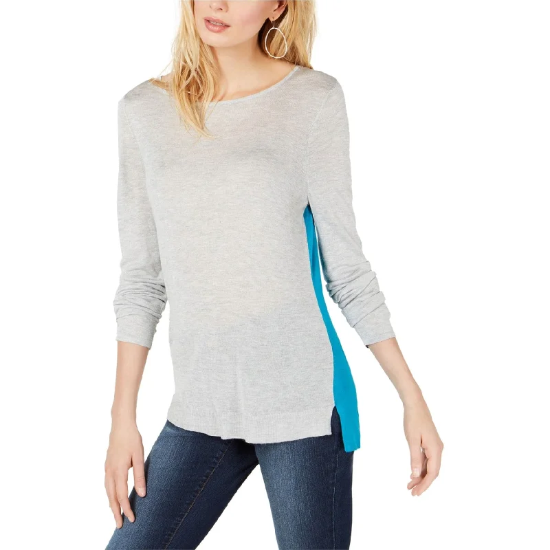 I-N-C Womens Colorblocked Pullover Sweater European
