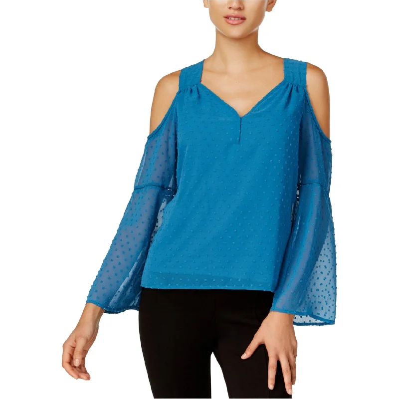 Kensie Womens Textured Peasant Blouse Dapper Women's 1920S