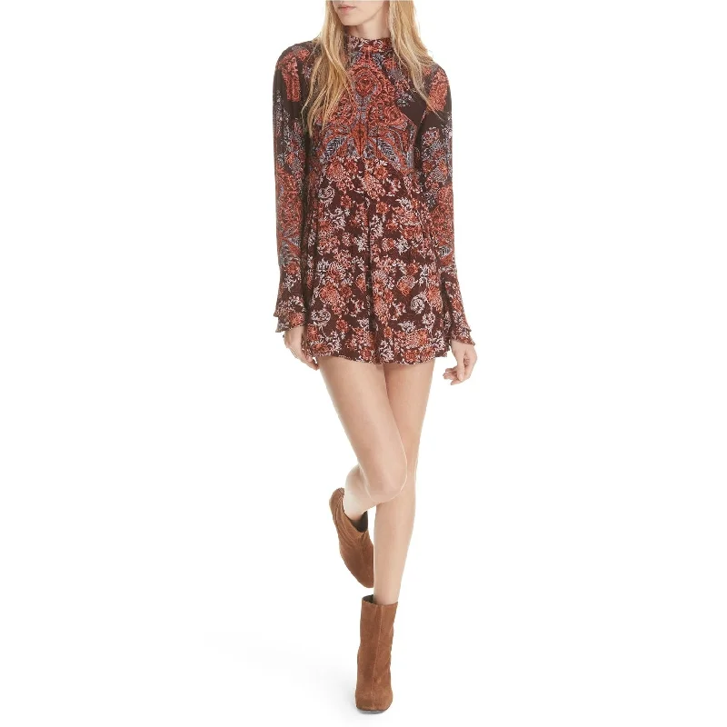 Free People Womens Lady Luck Tunic Blouse Elegant Women's 