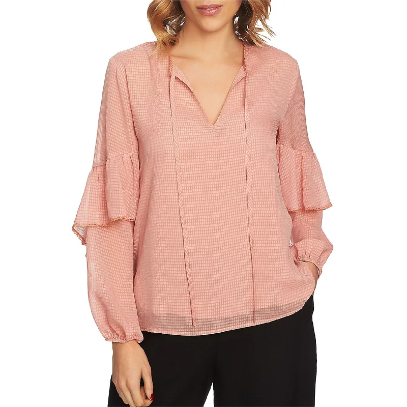 1.STATE Womens M Peasant Blouse, Pink, Medium Artistic Women's Avant - 